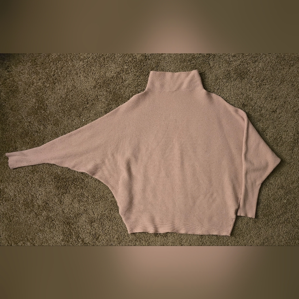 Philosophy Batwing Faux Turtleneck Sweater